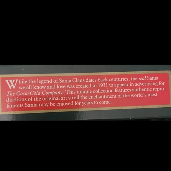 Vintage Lot 2 90s Coca Cola Christmas Ornaments Trim A Tree Santa Tins - Picture 7 of 9